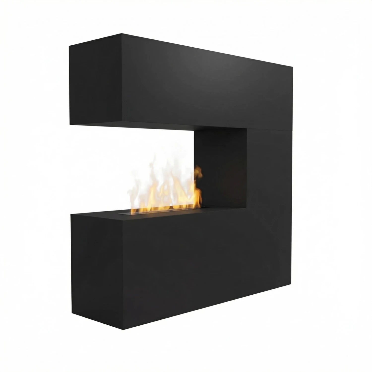 Schiller Preto - OMC 600 | Lareira a Vapor de Água Independente