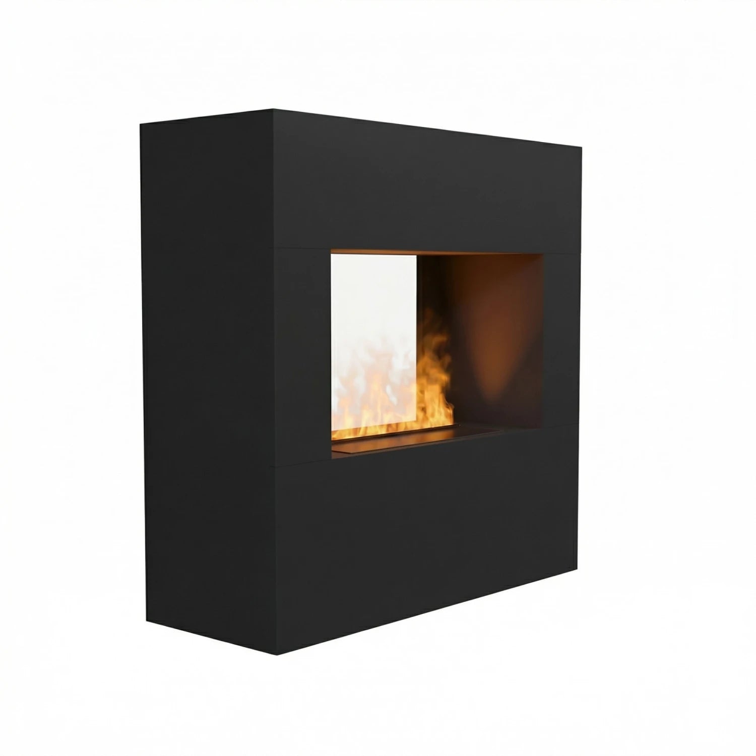 Goethe Preto OMC 600 | Lareira a Vapor de Água Independente