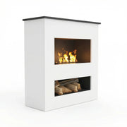 Brecht White - OMC 600 | Freestanding Water Vapour Fireplace