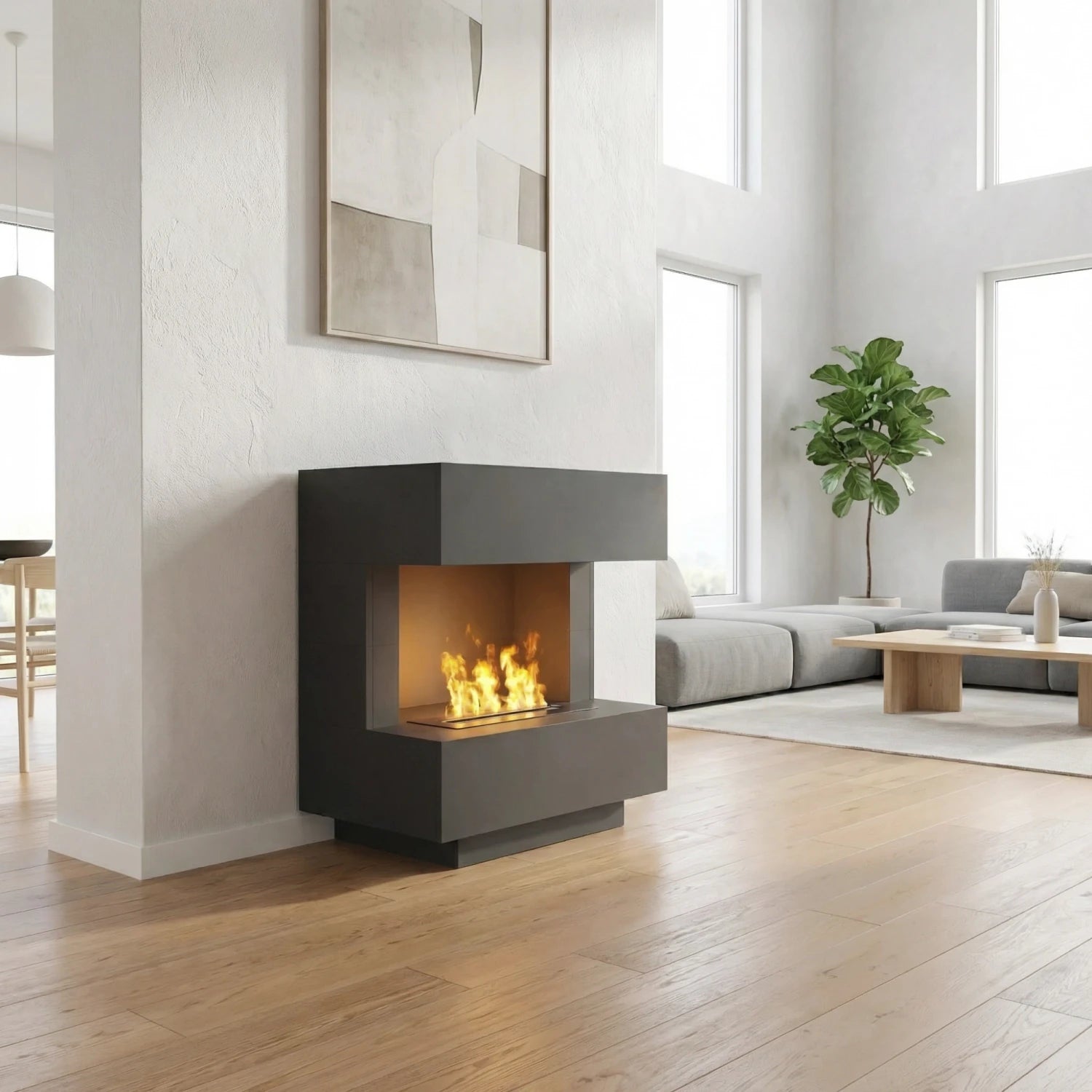 Kleist - Lareira a Vapor OMC 600 - Preto