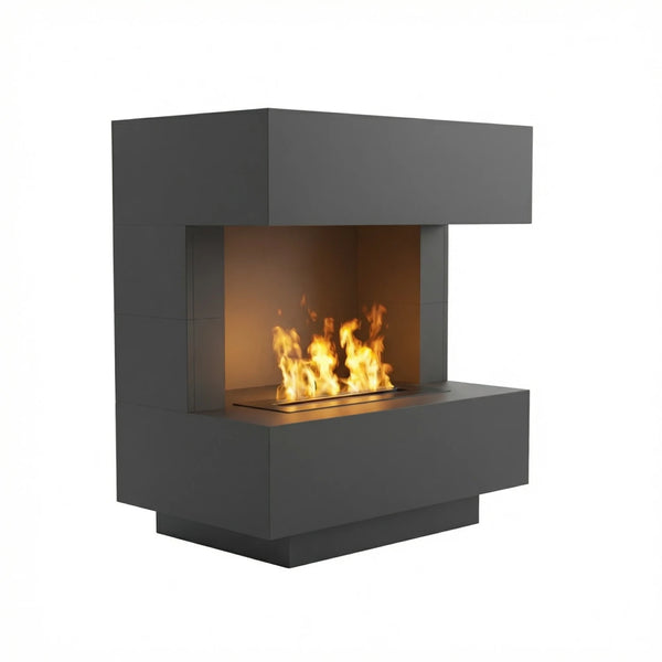 Kleist Black - OMC 600 Vapour Fireplace - Black