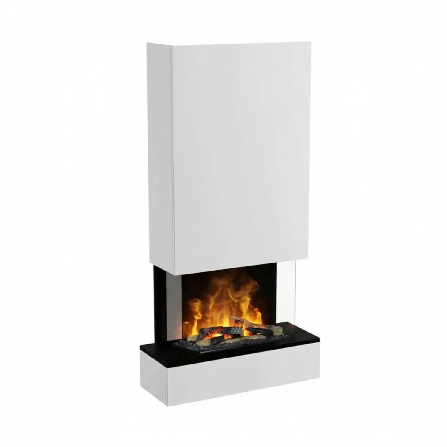 Hölderlin Alta Branco OMC 600 – Lareira a Vapor de Água Montada na Parede