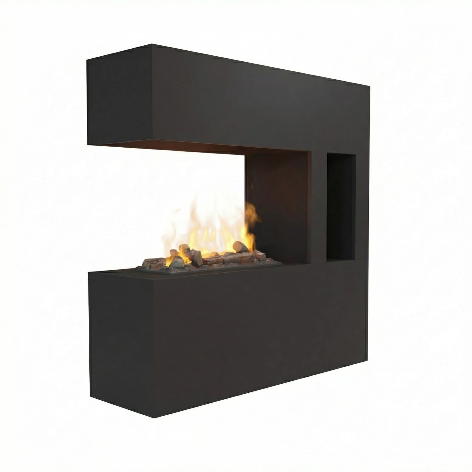 Schiller Pocket Preto - OMC 600 | Lareira a Vapor de Água Independente