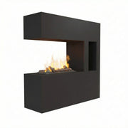 Schiller Pocket Black - OMC 600 | Freestanding Water Vapour Fireplace