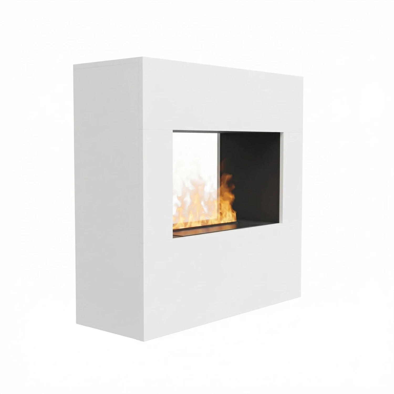 Goethe Branco - OMC 600 | Lareira a Vapor de Água Independente
