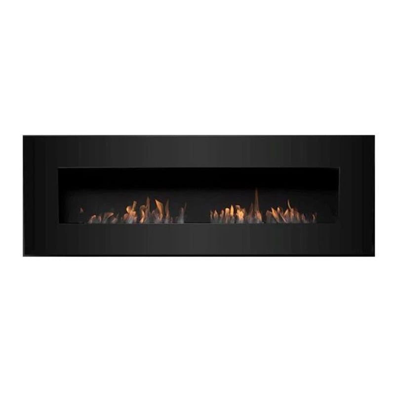 Icon Fires Nero 1750 - Lareira a Bioetanol Embutida - Preto