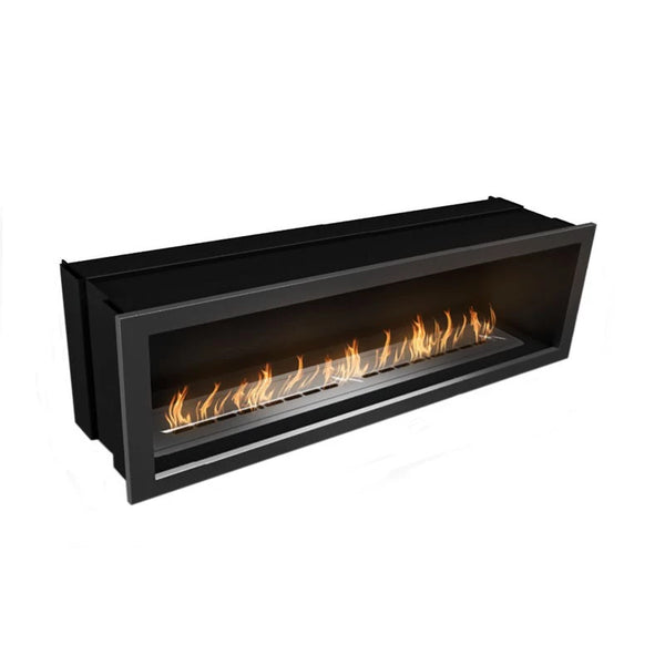 Icon Slimline Firebox SFB1350 Brushed Steel