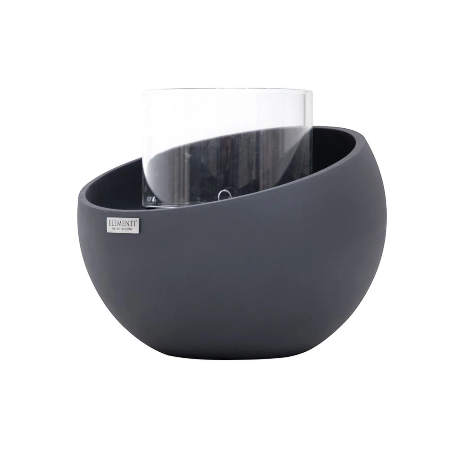 FIRENZE Taça de Bioetanol S – Preto Ardósia
