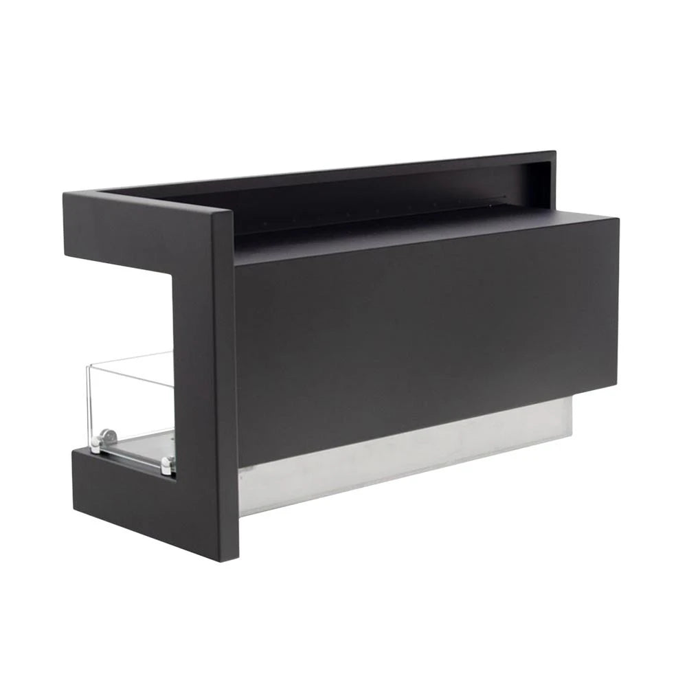 Right-facing Corner Fireplace - 85 cm