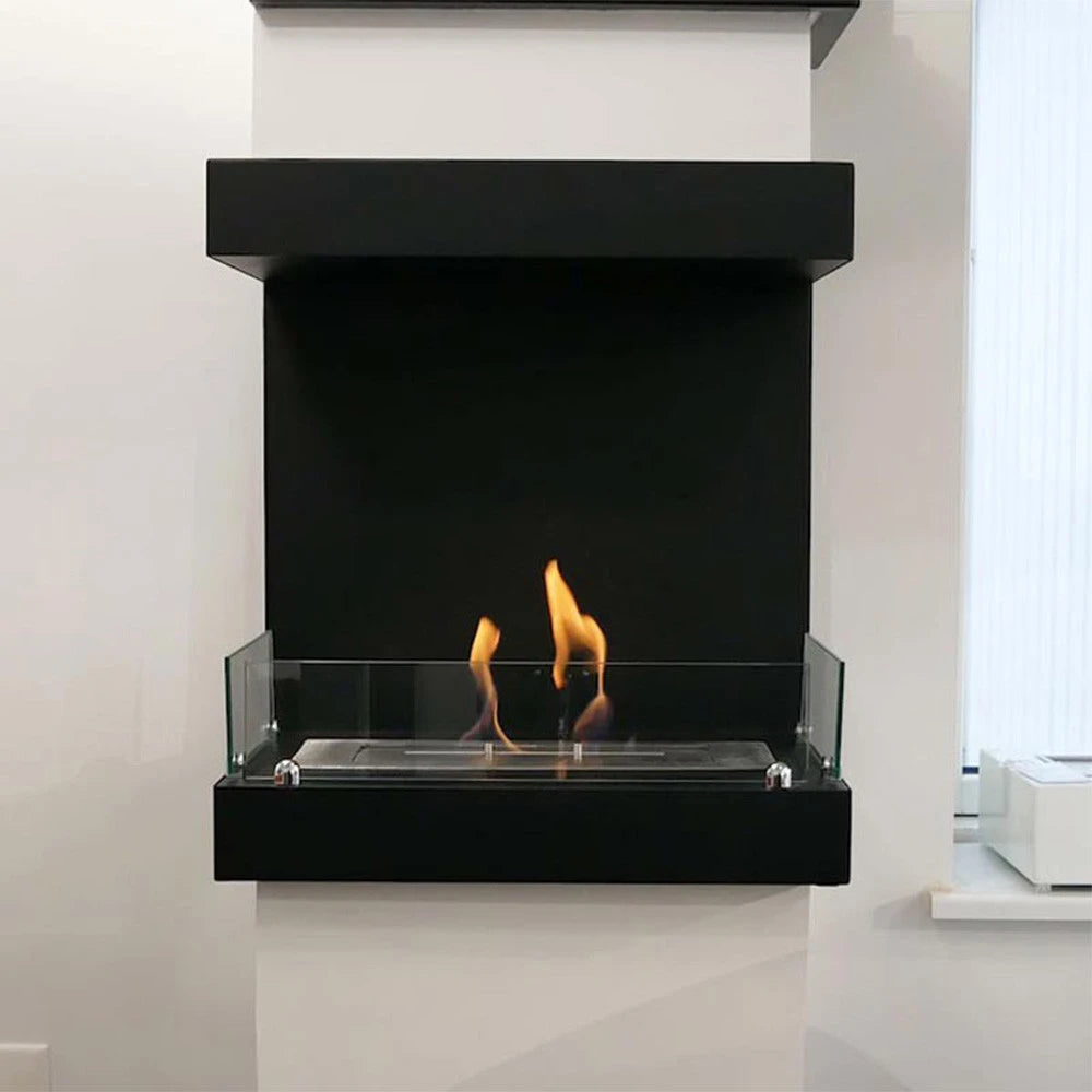 3-Sided Chimney Build-in Bio Fireplace