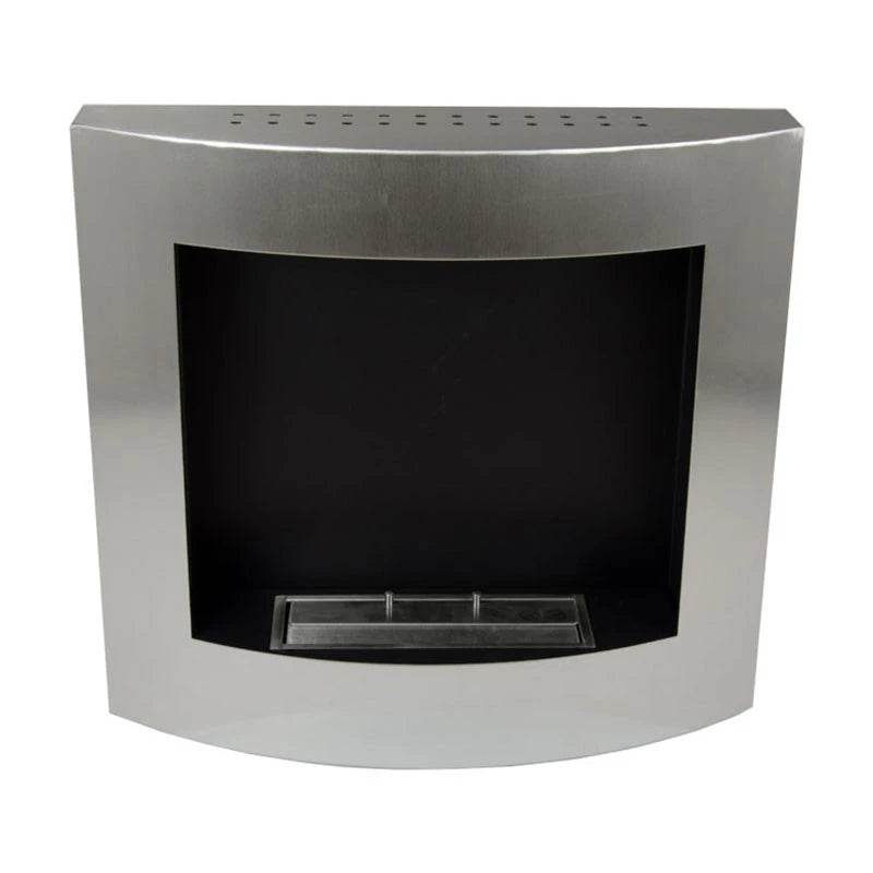 Stainless Steel Wall Mounted Biofireplace