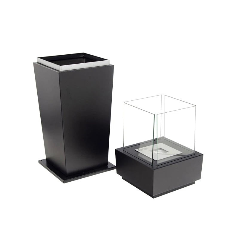 Lareira a Bioetanol Elegante - Preto