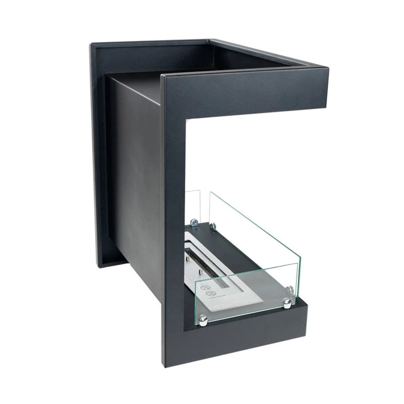 3-Sided Chimney Build-in Bio Fireplace