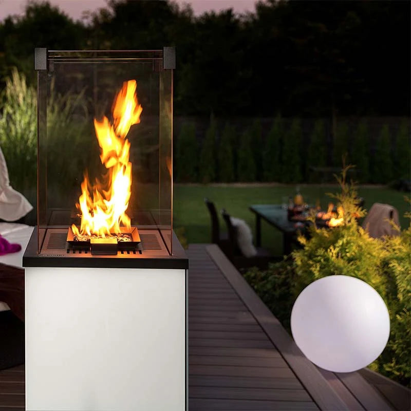 Deluxe Patio Remote Controlled Heater - White