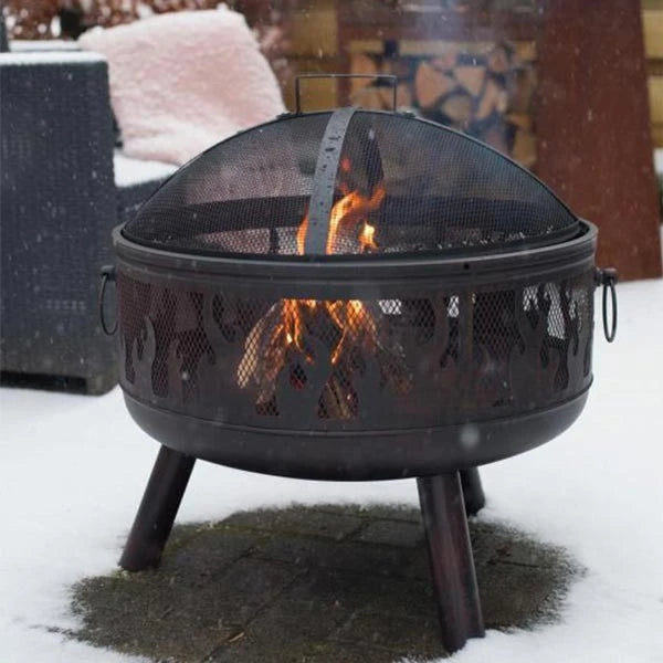 Mesh blazer firepit
