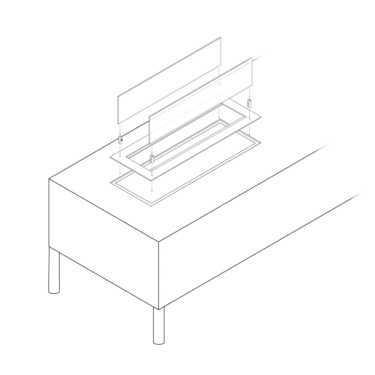 Built-in Profile - 45 cm