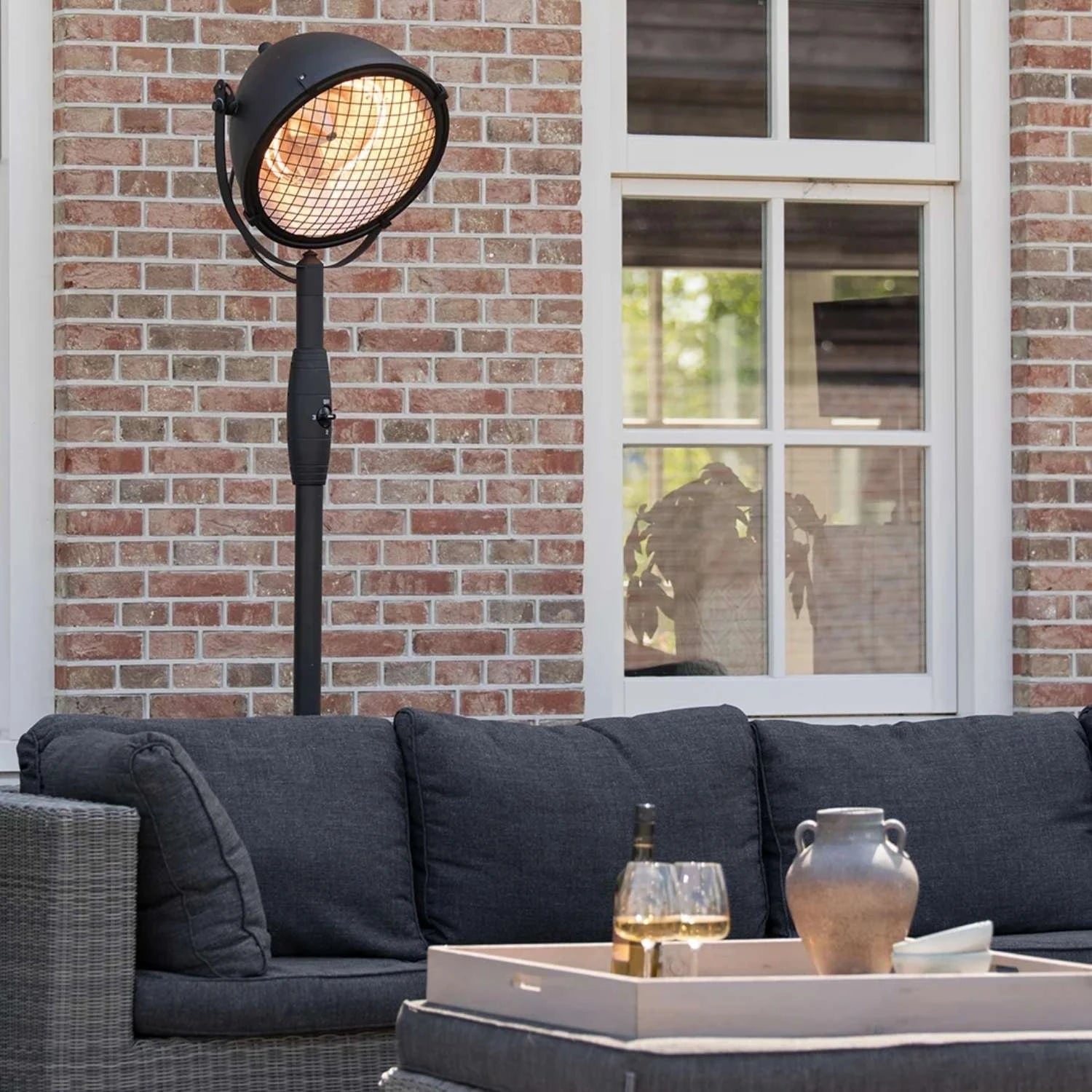 Aquecedor de Exterior Indus Bright Independente - 2100W