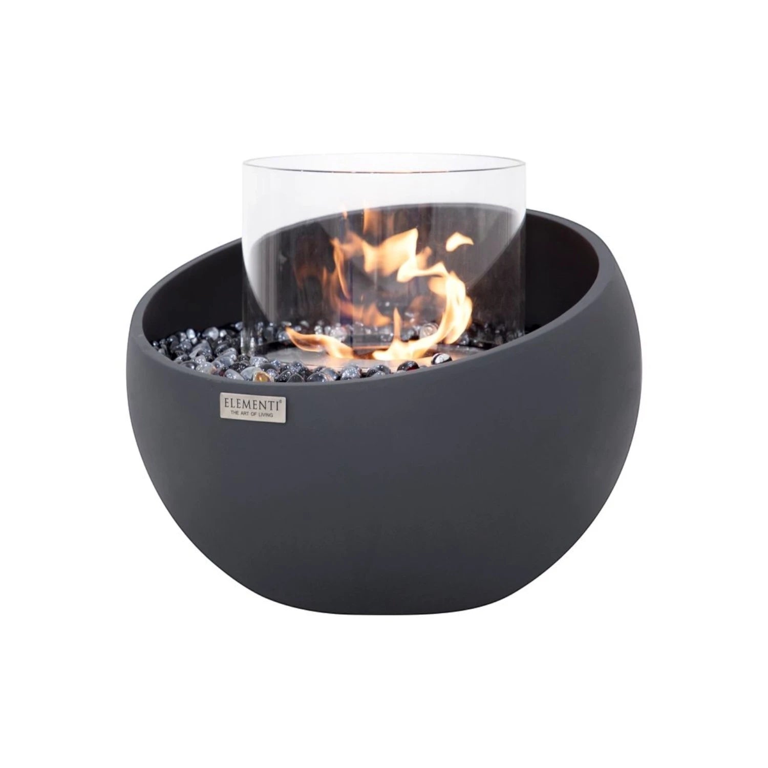 FIRENZE Taça de Bioetanol S – Preto Ardósia