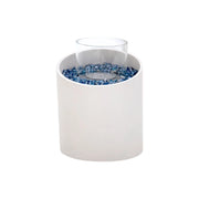 TORRE Coluna de Fogo a Bioetanol M – Branco Creme