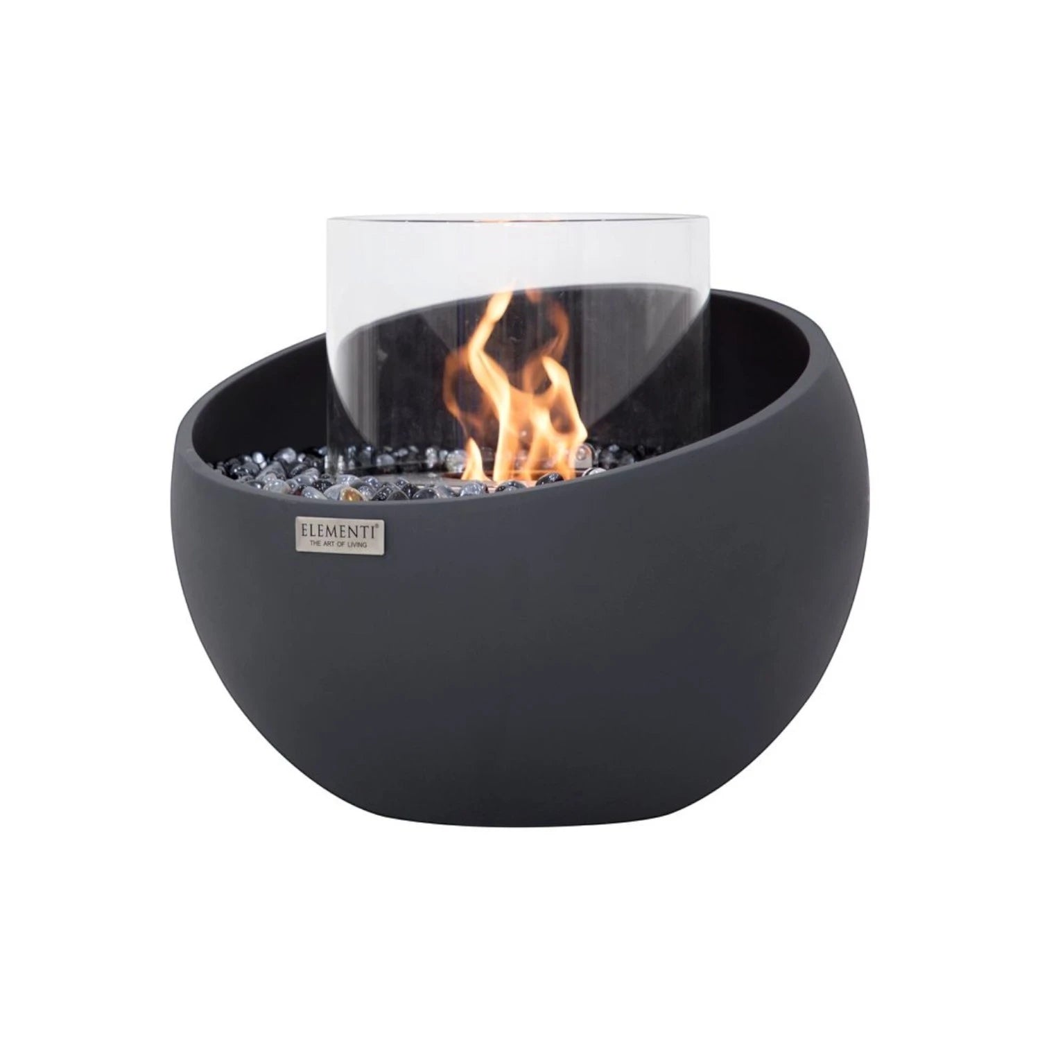 FIRENZE Taça de Bioetanol S – Preto Ardósia