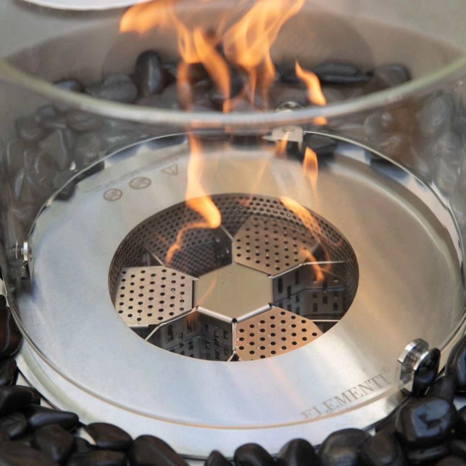 ROCA Bioethanol Fire Table – Space Grey