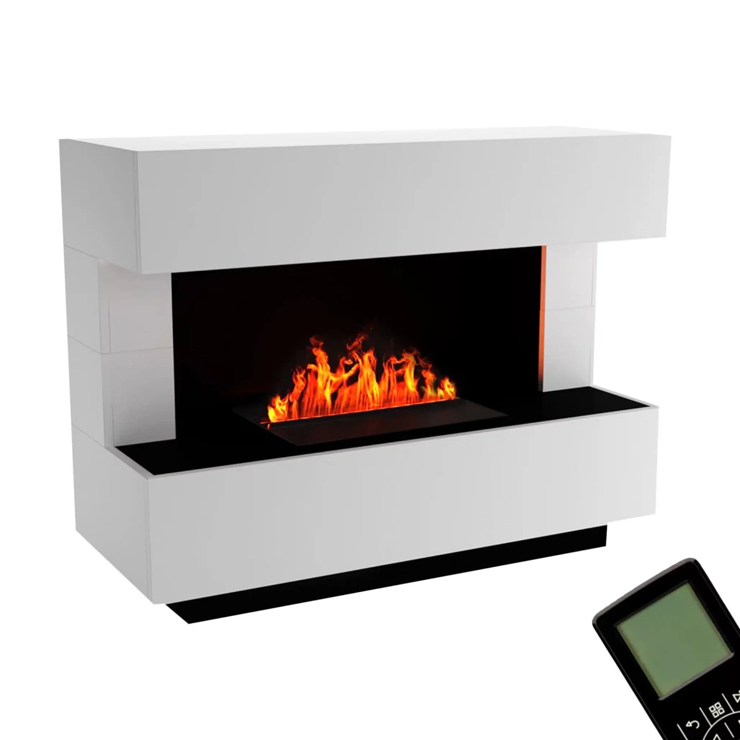 Kant White - OMC 600 | Freestanding Water Vapour Fireplace