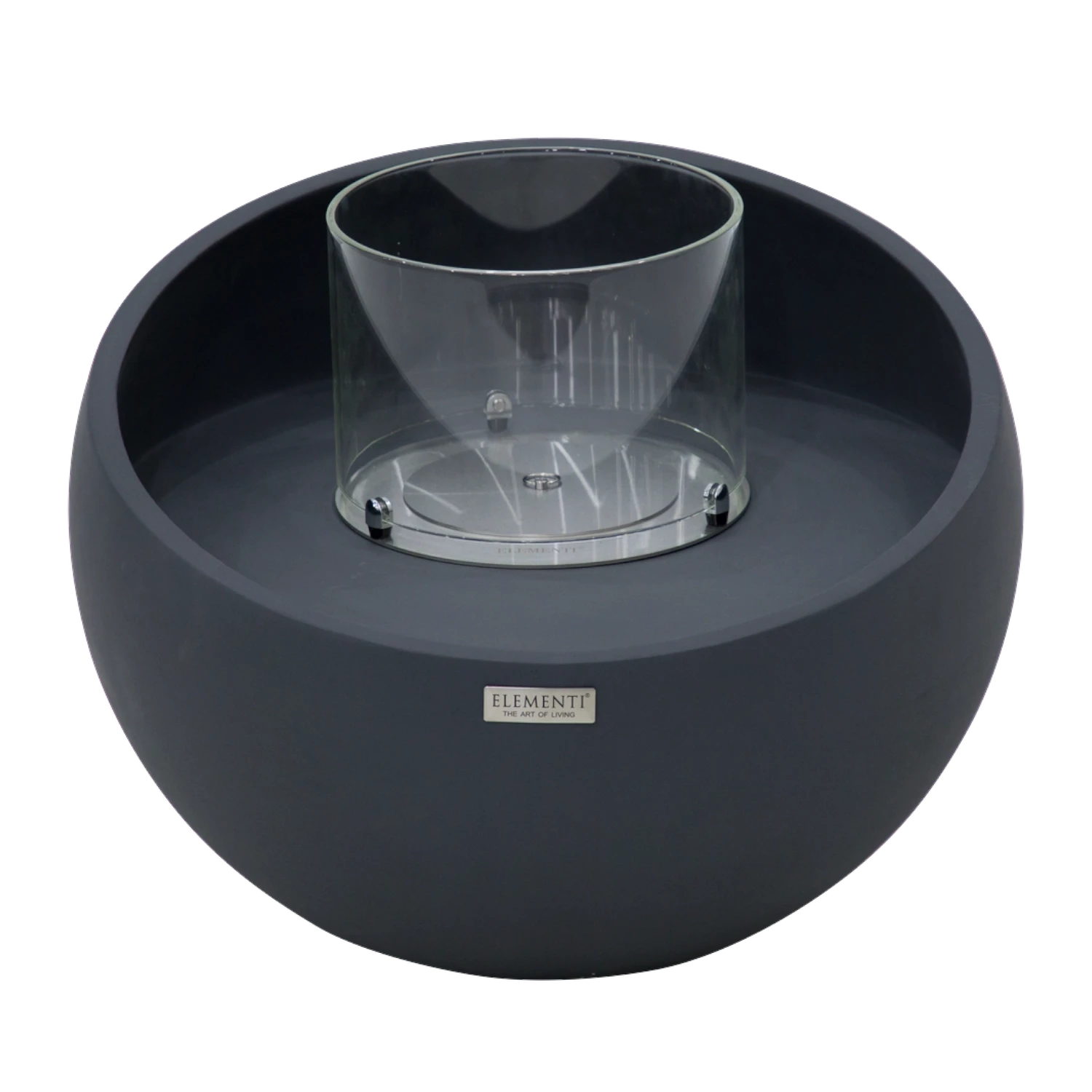 FIRENZE Taça de Fogo a Bioetanol – Preto Ardósia