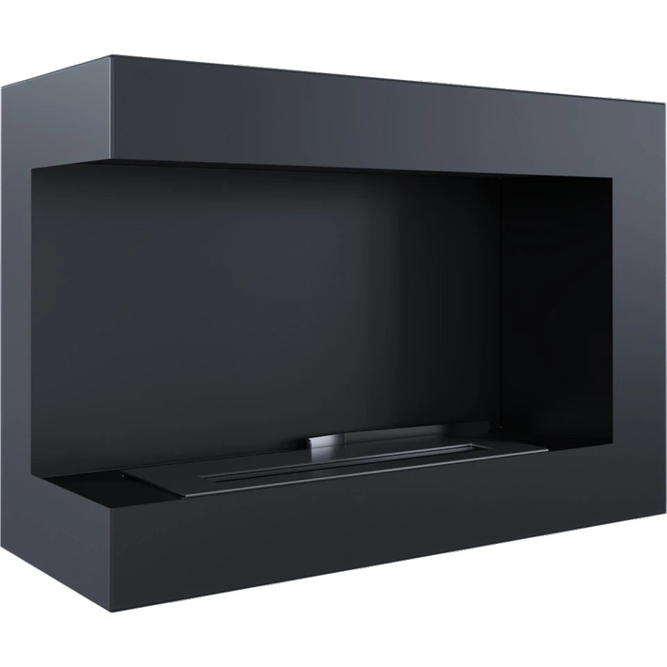 Corner bio fireplace 70 cm (left)