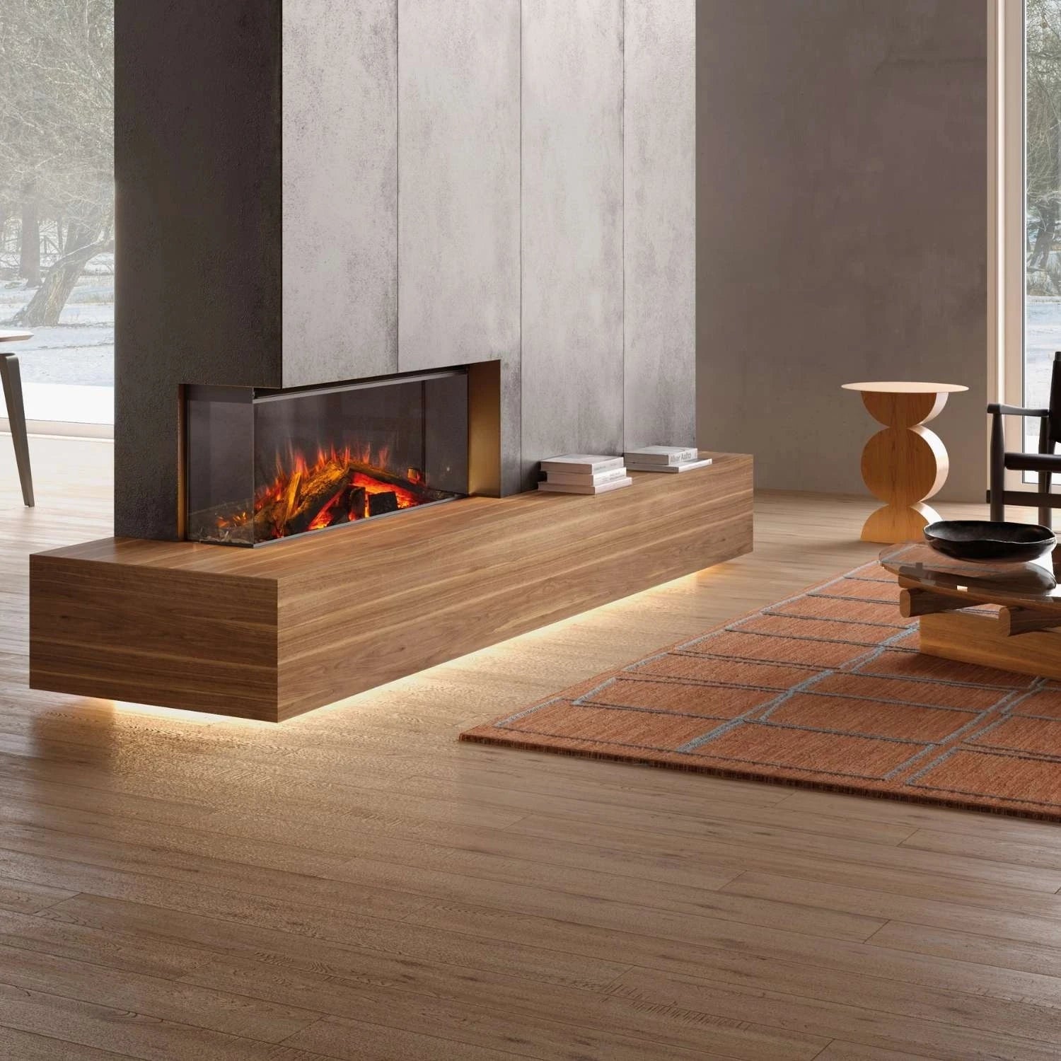 Lumen 1200 Electric Fireplace Insert