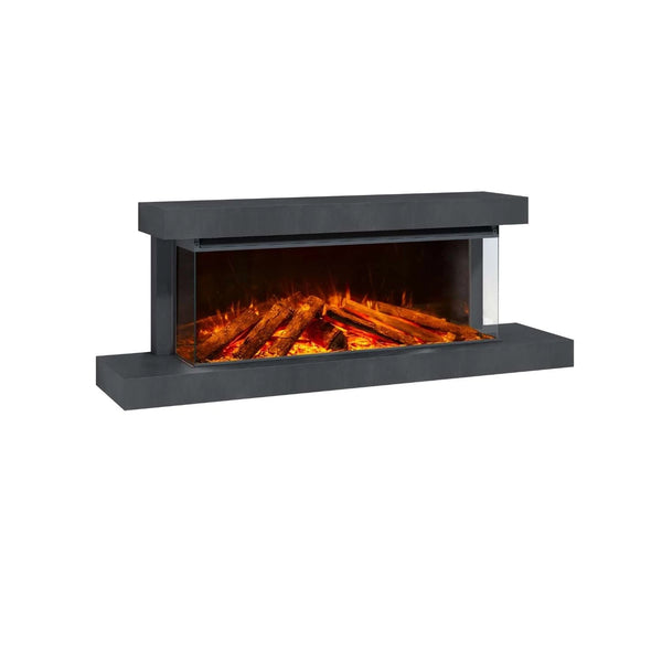 Lumen 1200 Wall-Mounted Electric Fireplace – Anthracite