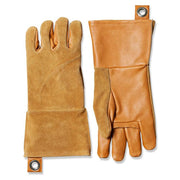 BBQ Gloves - Light Brown Leather - Pair