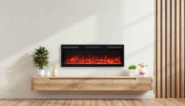 Majestic PRO Lareira Elétrica de Parede 50\" (127 cm)