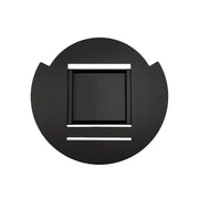 Black Mounting Plate for a Cocoon Burner