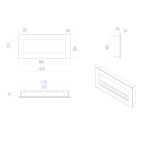 Murus 1200 - Matte White