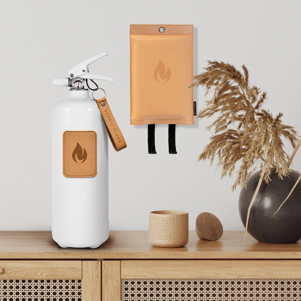 Fire blanket - Light brown
