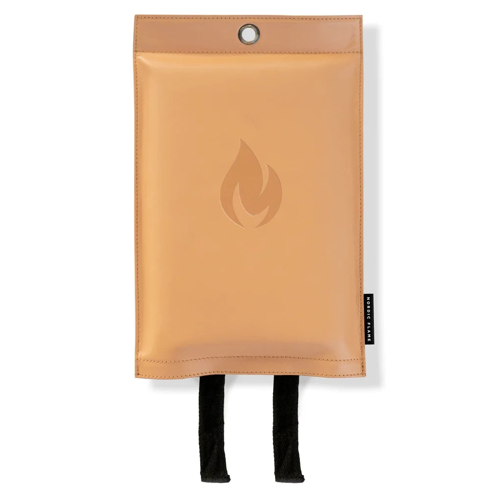 Fire blanket - Light brown