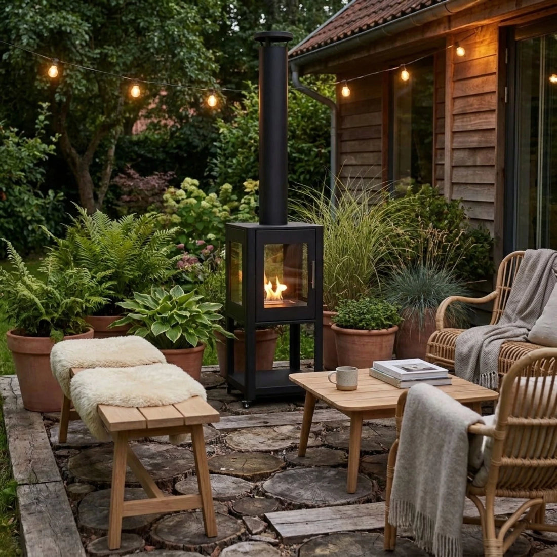 Natura - Garden Fireplace