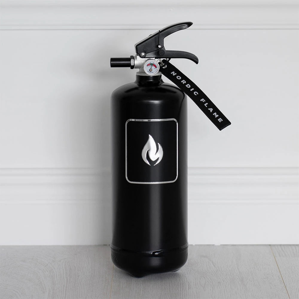 Black Fire Extinguisher 2 kg - Classic
