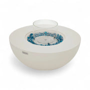 ROCA Bioethanol Fire Pit – Cream White