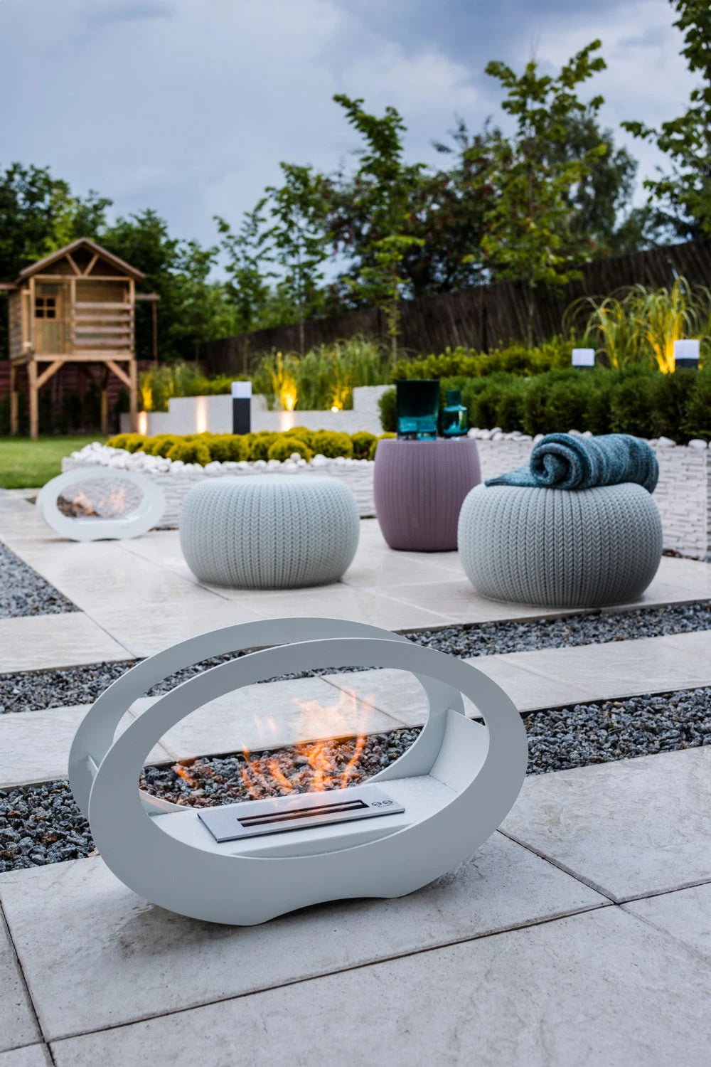 Oval - Bio Fireplace for Table
