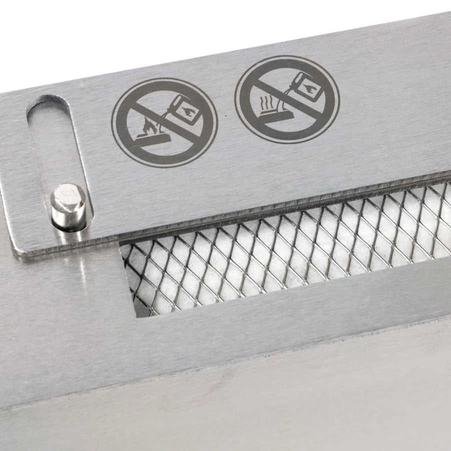 Slimline Queimador de Bioetanol em Aço - 100 cm