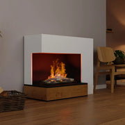 Planck Left-Sided - OMC 600 | Freestanding Water Vapour Fireplace