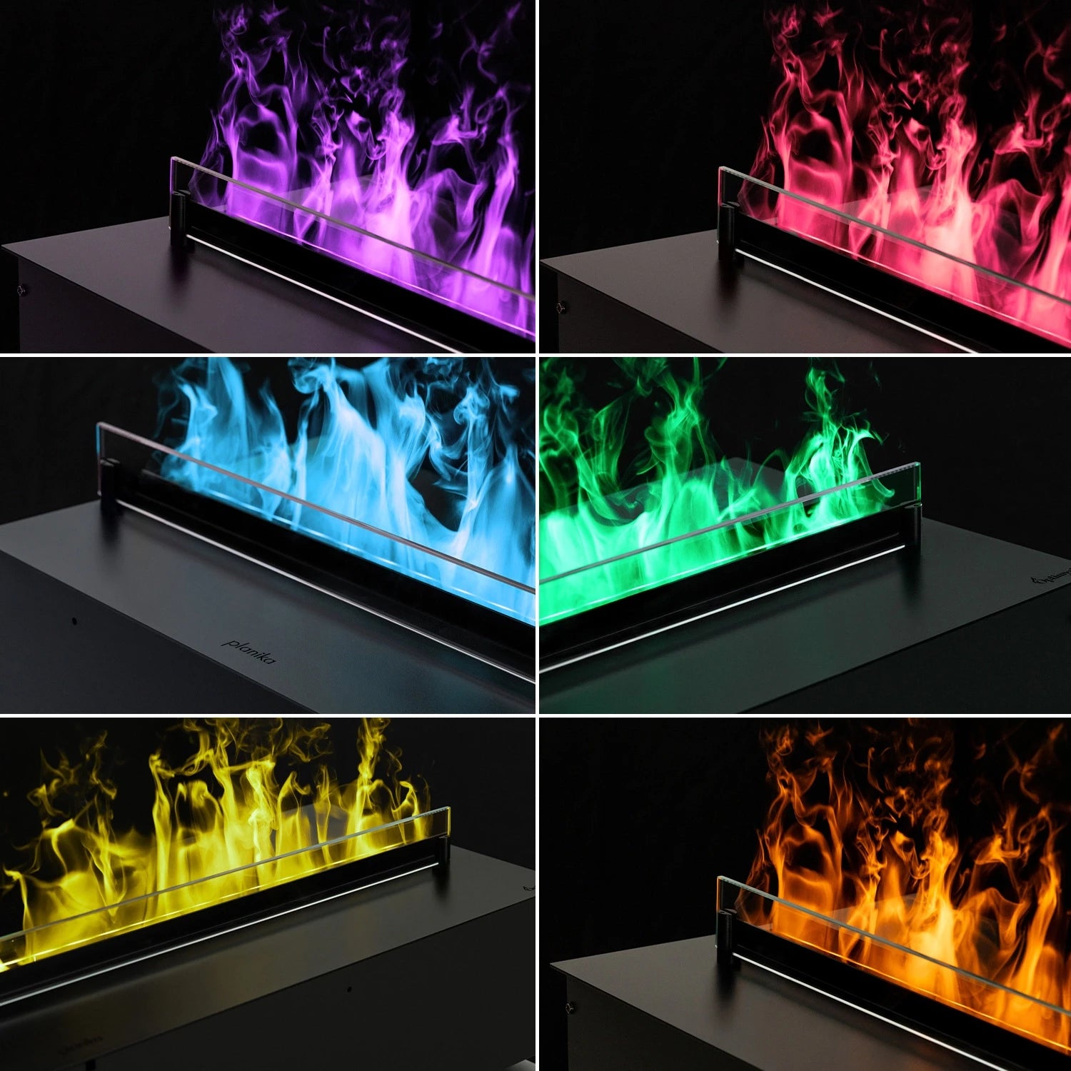 Planika Fires Cool Flame 500 Single-sided Fire