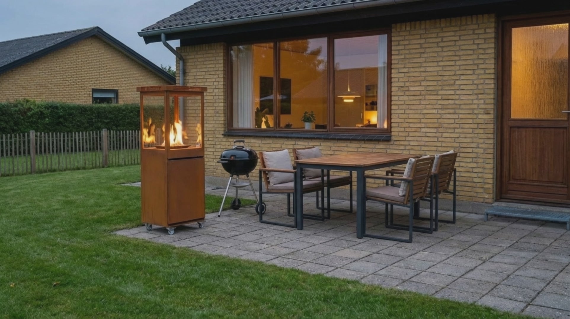 Carregar vídeo: Marino Premium - Corten Steel Patio Fire
