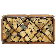 Corten steel firewood storage module BloXX