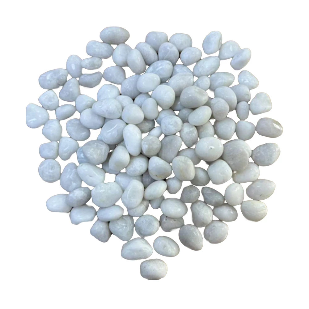 Pedras Decorativas Brancas - 5 kg