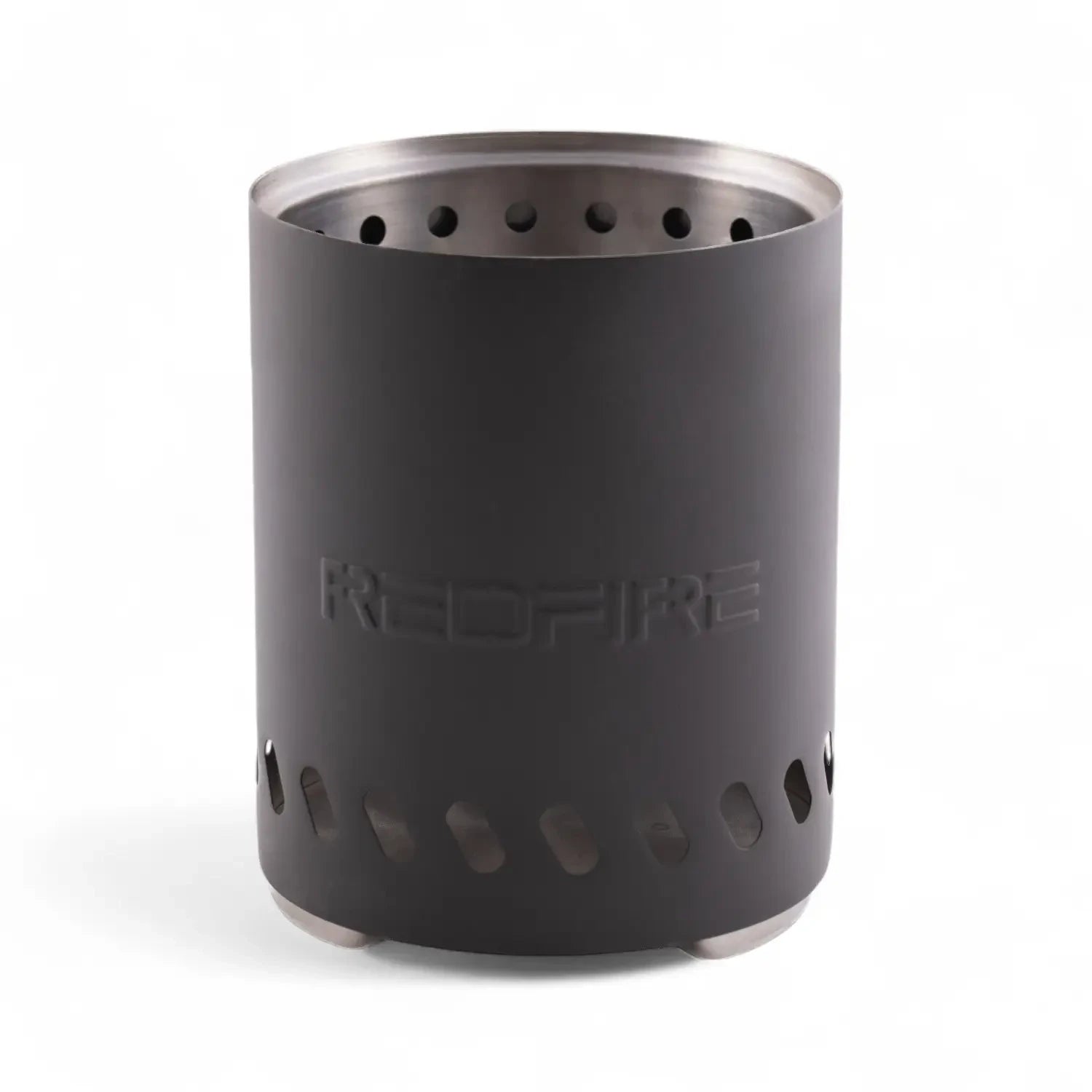 Volcano Pellet Tabletop Fire Pit Small – Black Stainless Steel