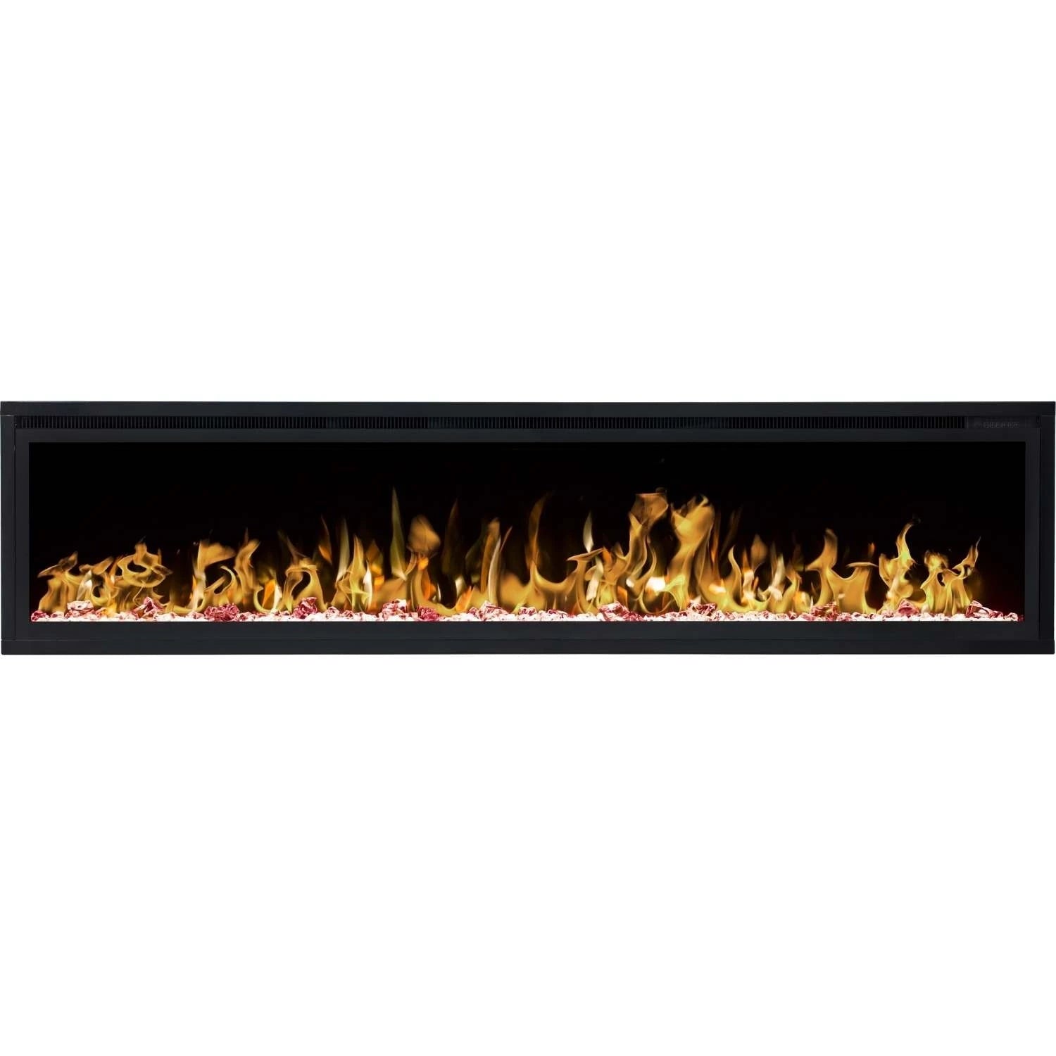 Lareira Elétrica Royal 72\" - 182 cm Lareira Montada na Parede