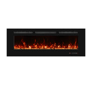 Titanite Built-In Electric Fireplace - 127 cm