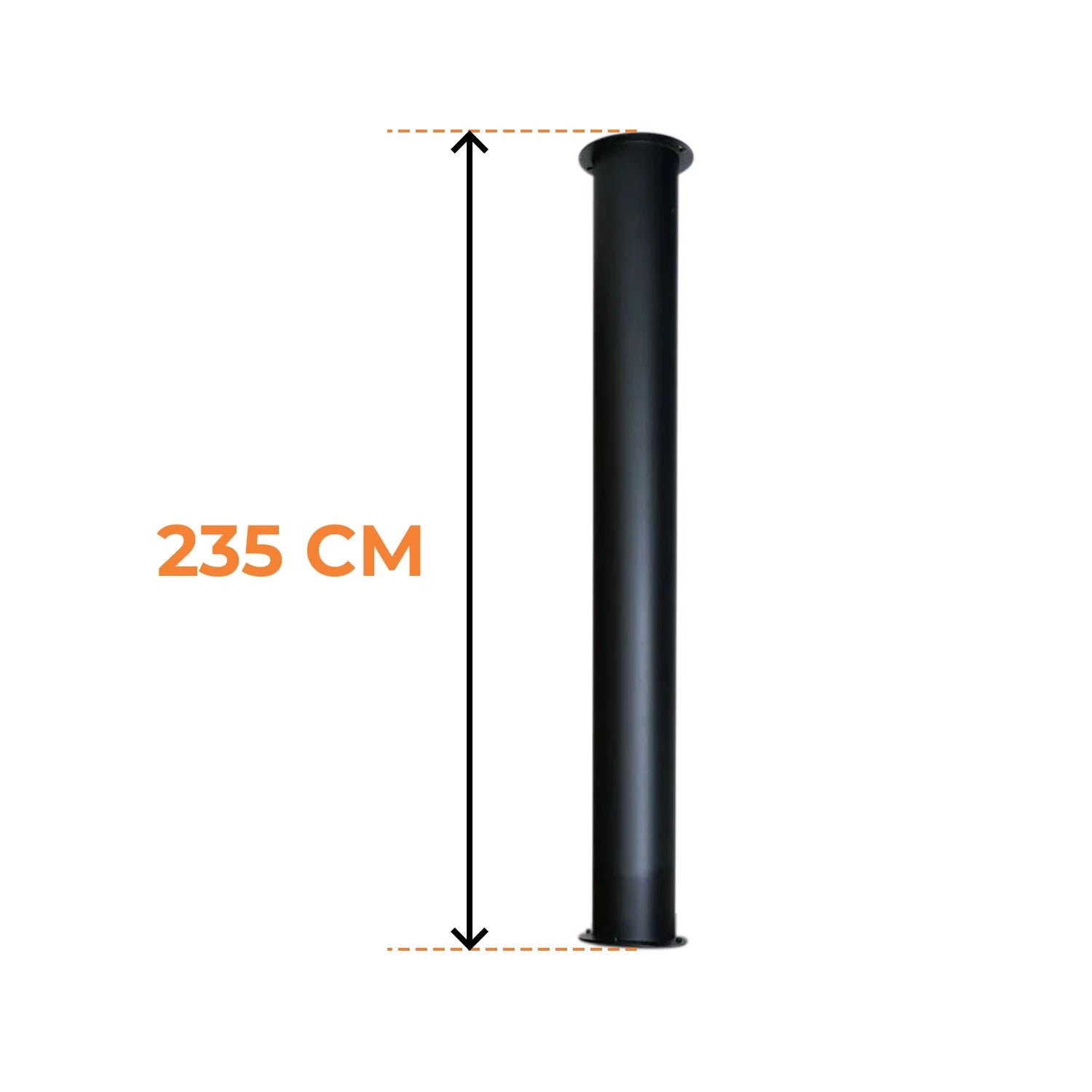 Toronto Tubo 195 cm – Comprimento Total 235 cm